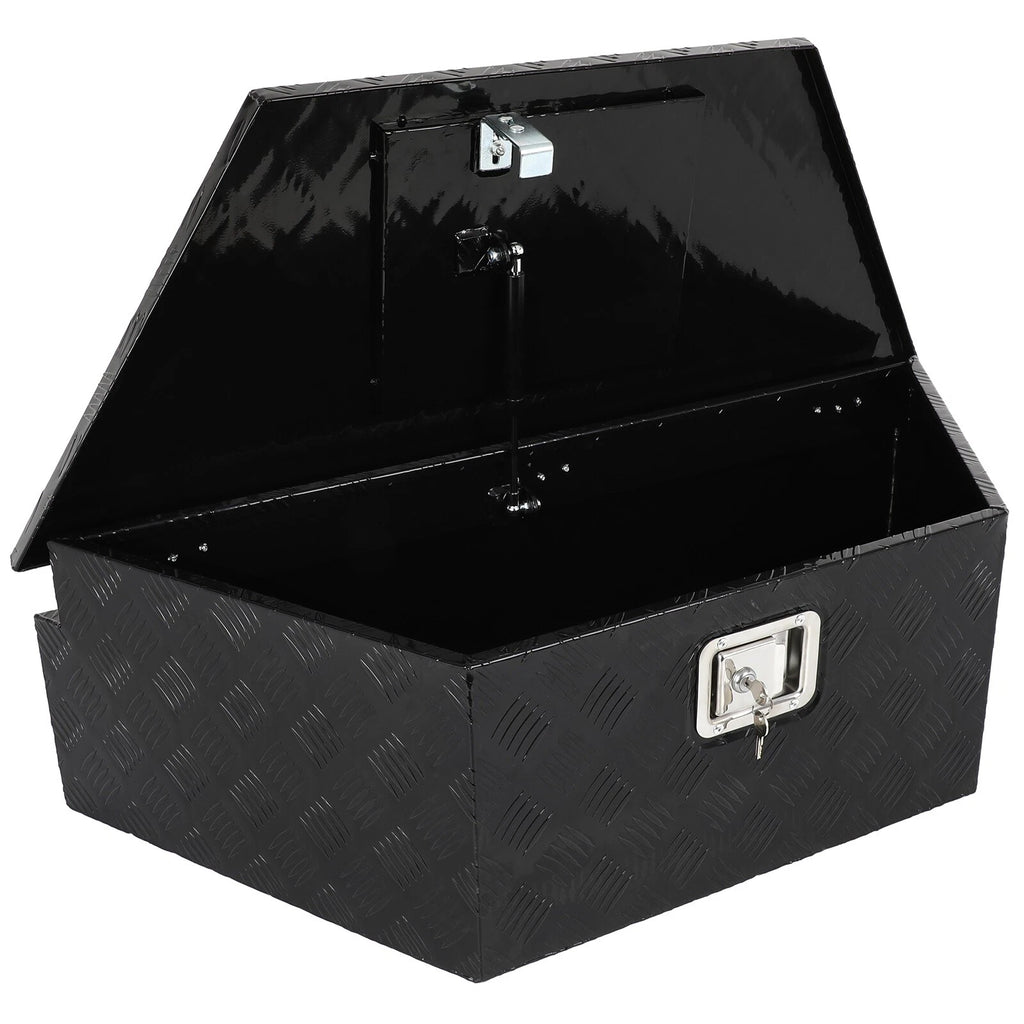 Aluminum Trailer Tongue Tool Box for Pickup Truck Bed Storage