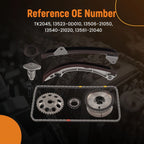 Engine Timing Chain Kit w/ Sprocket for Toyota Yaris 1.5L 1NZ-FE (2006–2015)