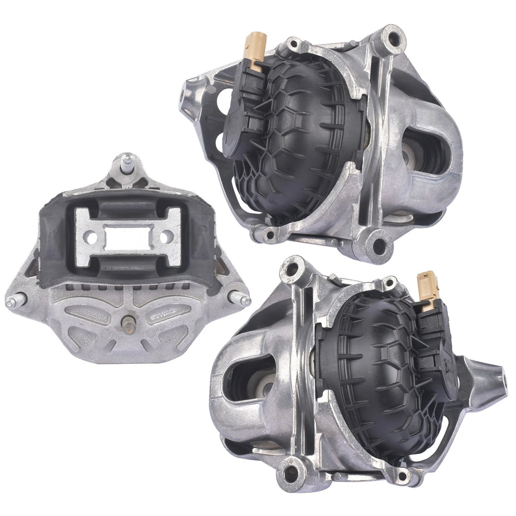 3X Engine Motor Mounts & Transmission Mount Set for Audi A4 A5 Q5 (2018–2020)