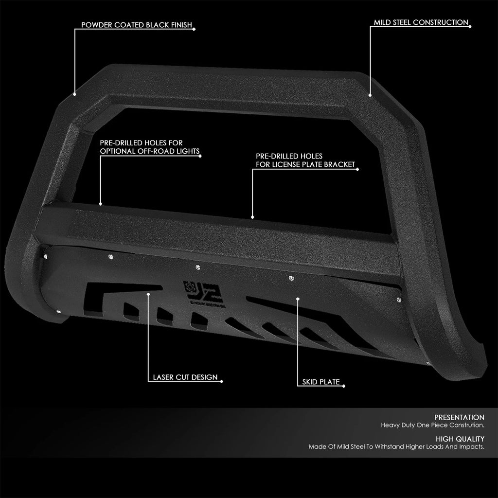 Bumper Grille Guard Push Bar for Ford F250-F550 Super Duty Excursion (1999–2004)