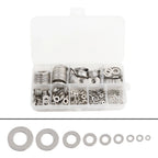 Set of 600 Flat Washers for Various Applications (Assorted Sizes)