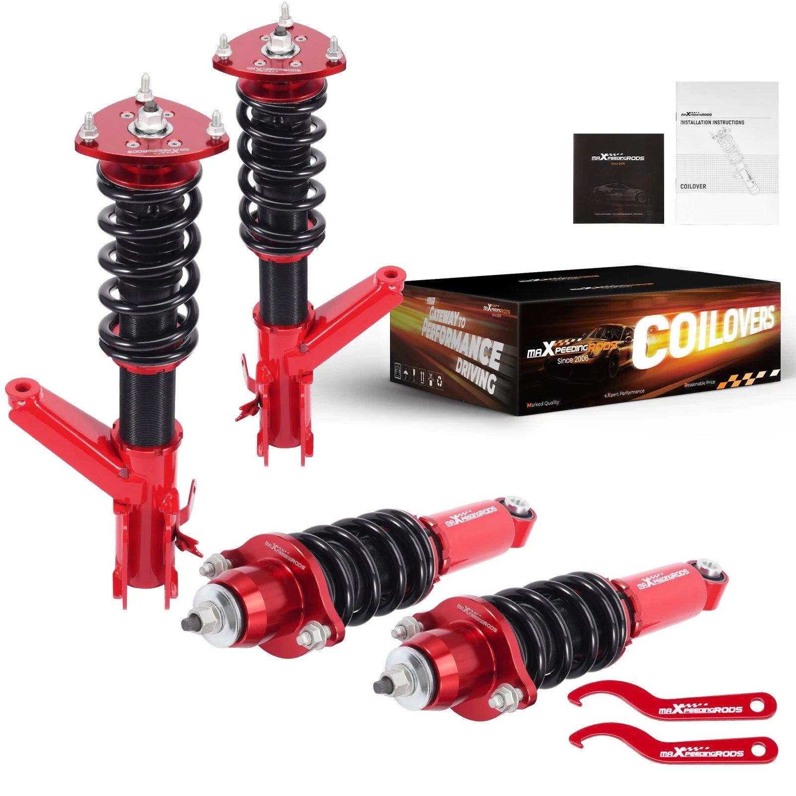 Adjustable Coilovers Suspension Springs Kit for Honda CR-V (2002–2006)