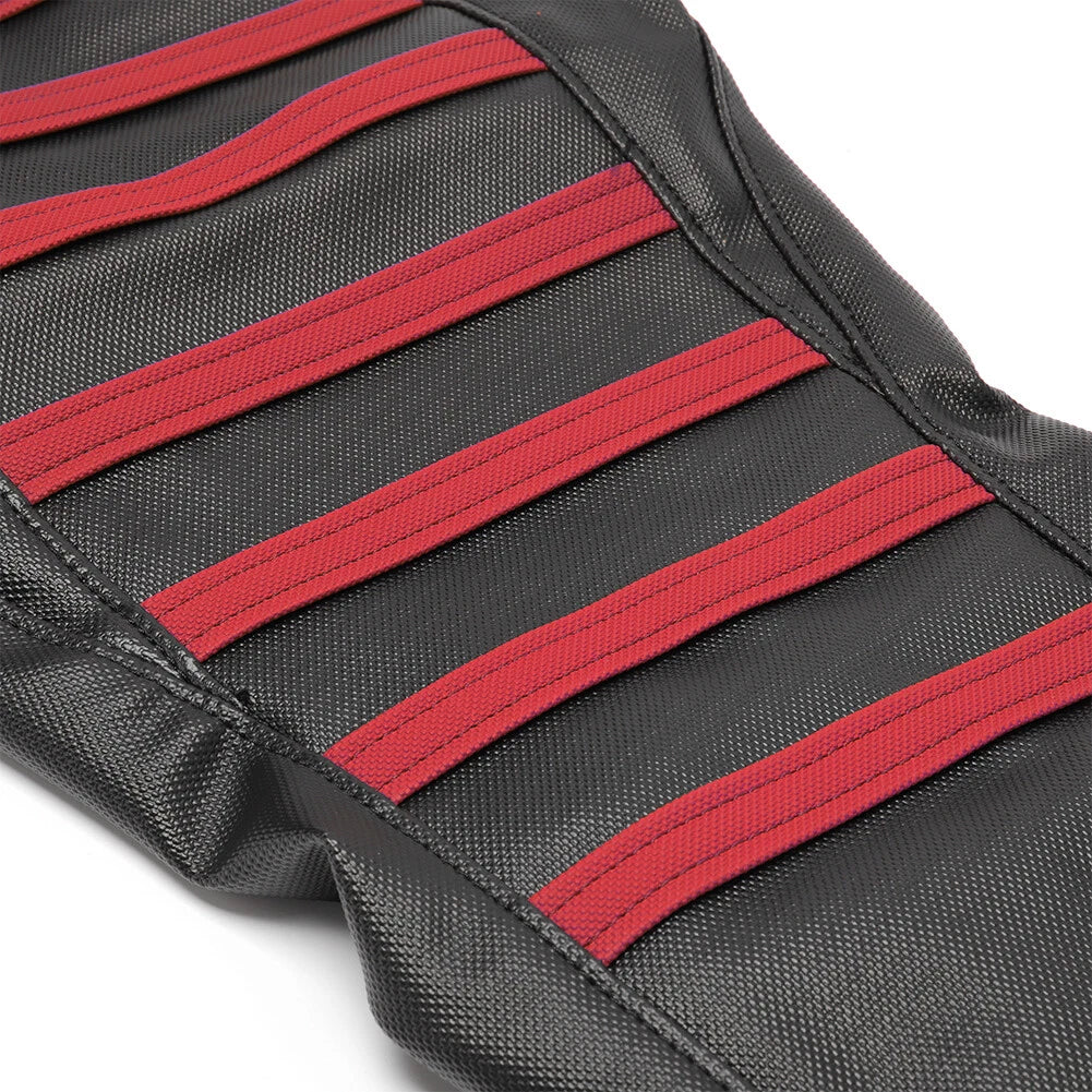 Red Gripper Anti-Slip Seat Cover for Suzuki Quadsport Z400 LTZ400 (2003–2009)