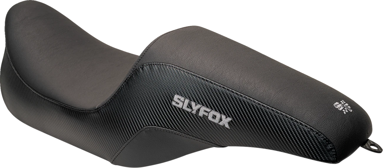 Drifter Seat for FL (2008–2023) - Gray Logo, Smooth Vinyl, Carbon Fiber