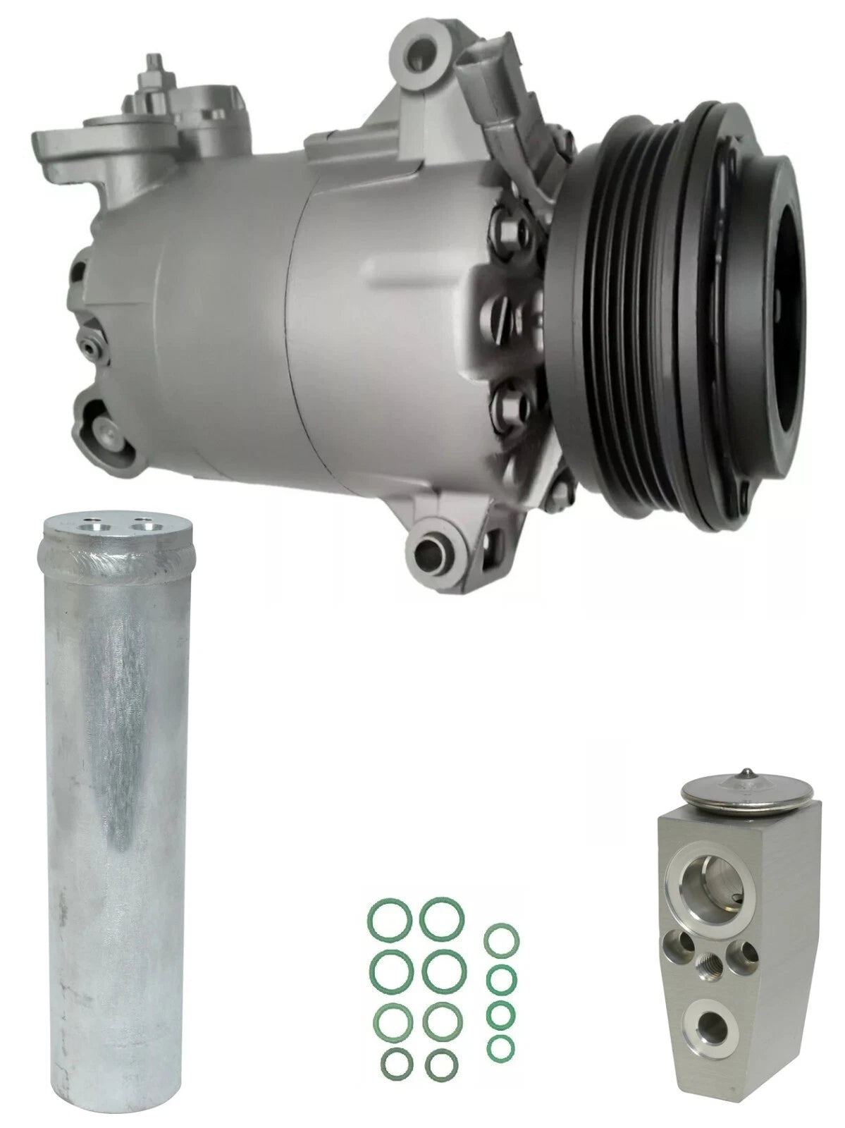 AC Compressor Kit Replacement for Ford Focus 2.3L Turbo (2017–2017)
