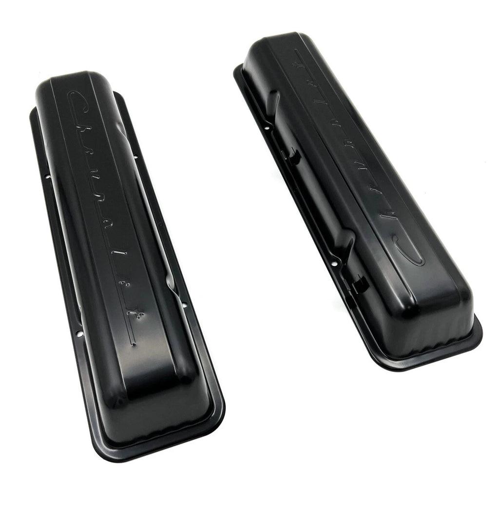Steel Valve Covers with Chevrolet Script for Small Block Chevy (1967–1972)