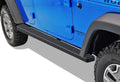 4" Matte Black Running Boards for Jeep Wrangler JK (2007–2018)