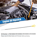 Engine Oil Fluid Level Dipstick for Mazda 3 I 2.0L L4 (2006–2011) No.LF5G10450