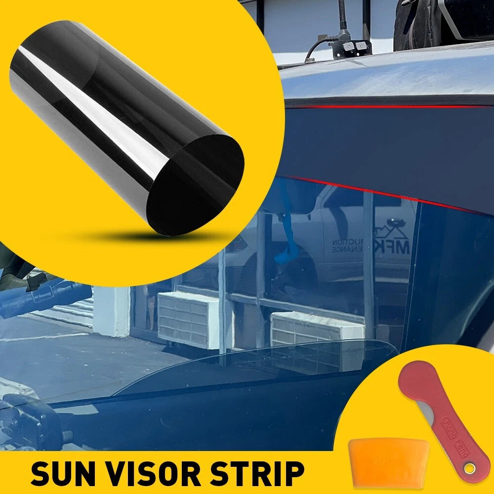 Car Window Tint Strip for Universal Vehicles (60"x8")