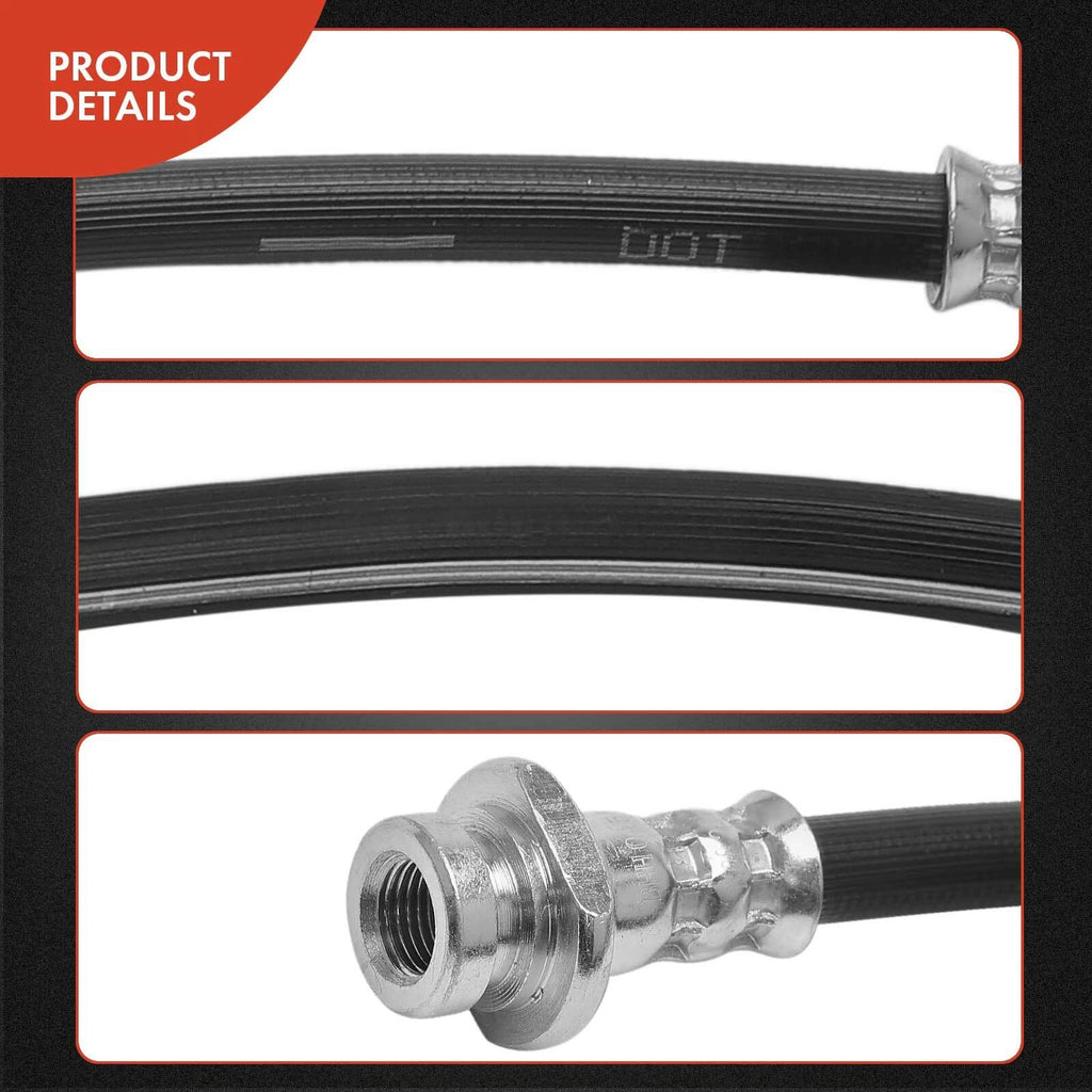 2X Rear Brake Hydraulic Hose for Hyundai Elantra (1997–2006)