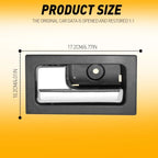 Driver Side Interior Door Handle Black Chrome for Ford F150 (2009â2014)