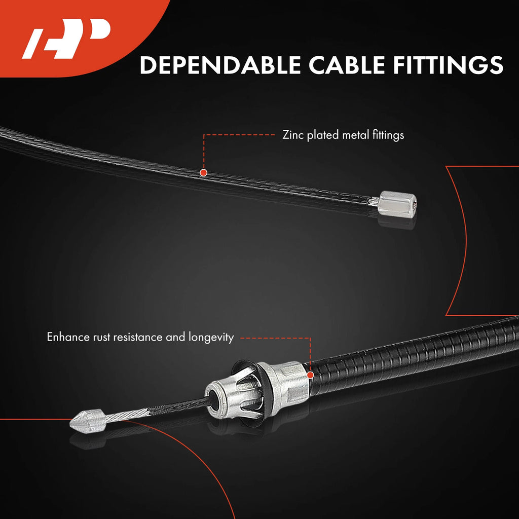 Rear Left Parking Brake Cable for Chevrolet Silverado 1500 GMC Sierra