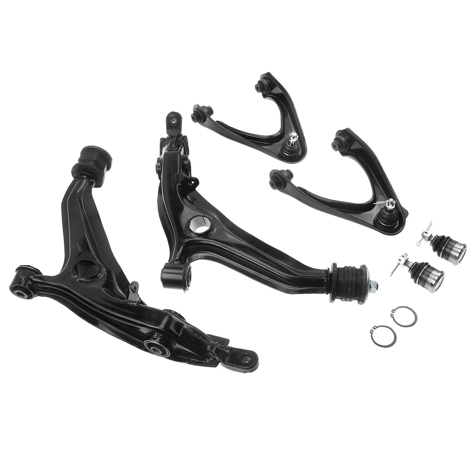 6X Front Lower & Upper Control Arm Ball Joints for Honda CR-V (1997-2001)