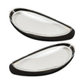 2X Front Headlight Lens Shell + Sealant Glue for Porsche Panamera 970 (2014–2016)