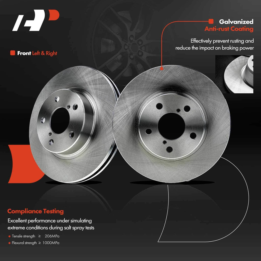 Front Disc Brake Rotors for Subaru Impreza Legacy (1990–2001)