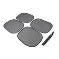 Set of 5 Front Window Sun Shade Visor Cover for Universal Fit