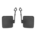 1 Pair Rear Bumper Tow Hook Cover for BMW X5 Black