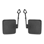 1 Pair Rear Bumper Tow Hook Cover for BMW X5 Black