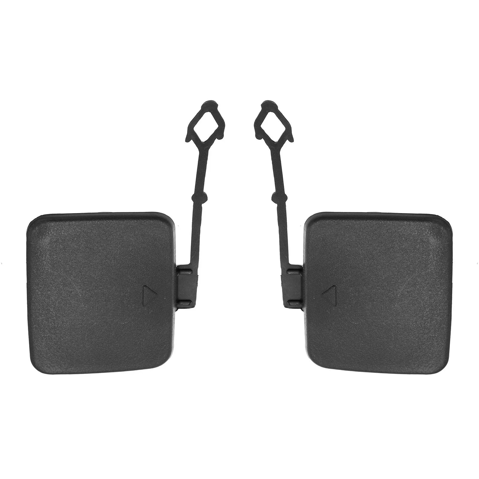 1 Pair Rear Bumper Tow Hook Cover for BMW X5 Black