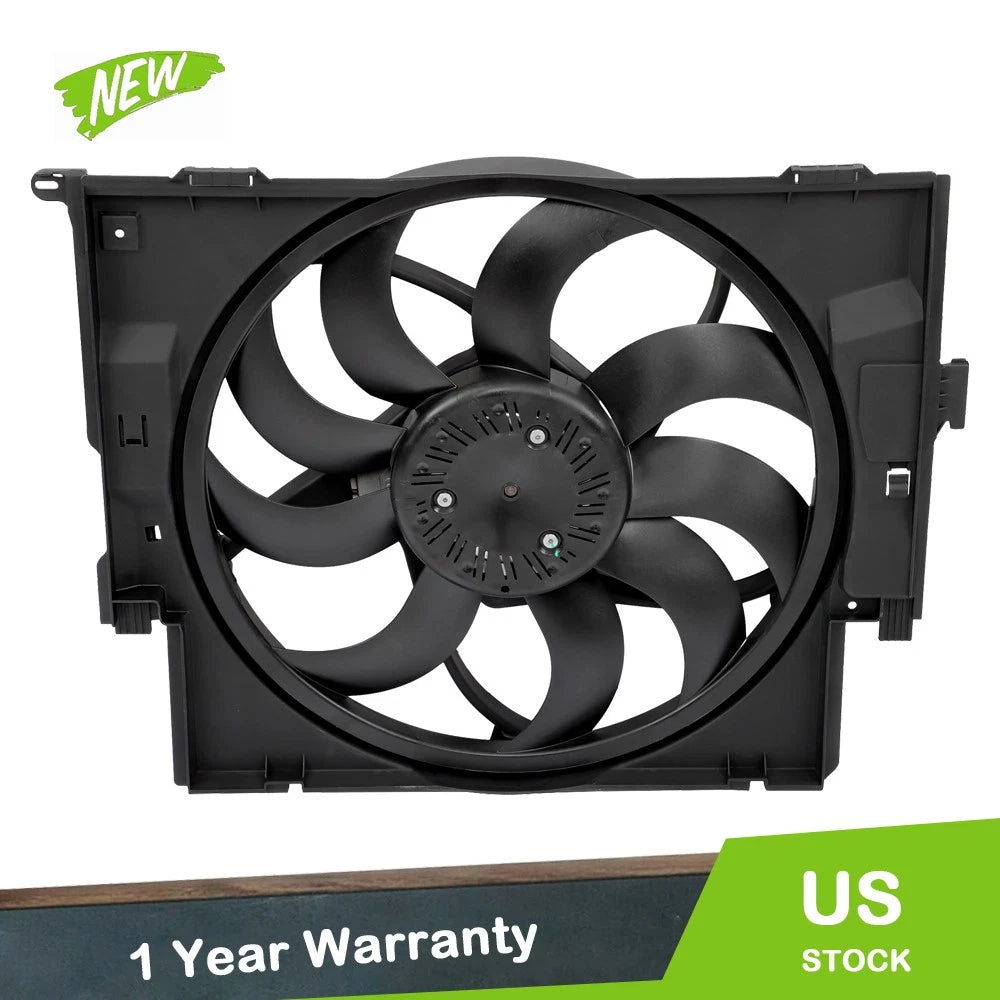 Electric Radiator Cooling Fan Assembly for BMW 328i 428i (2012–2016)