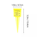 4 x Plastic Outdoor Rain Gauge for Yard Garden Decor