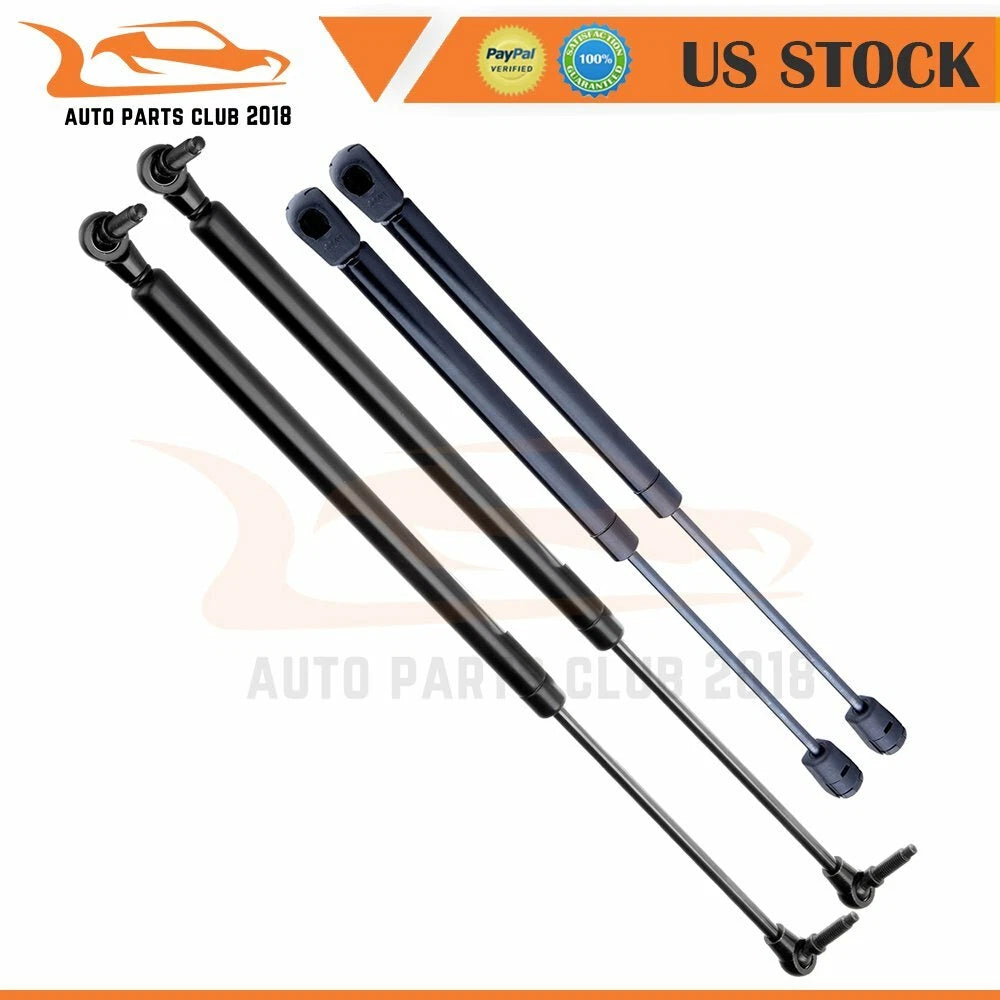 Set of 2 Hood & 2 Liftgate Lift Supports for Jeep Grand Cherokee (2005–2010)
