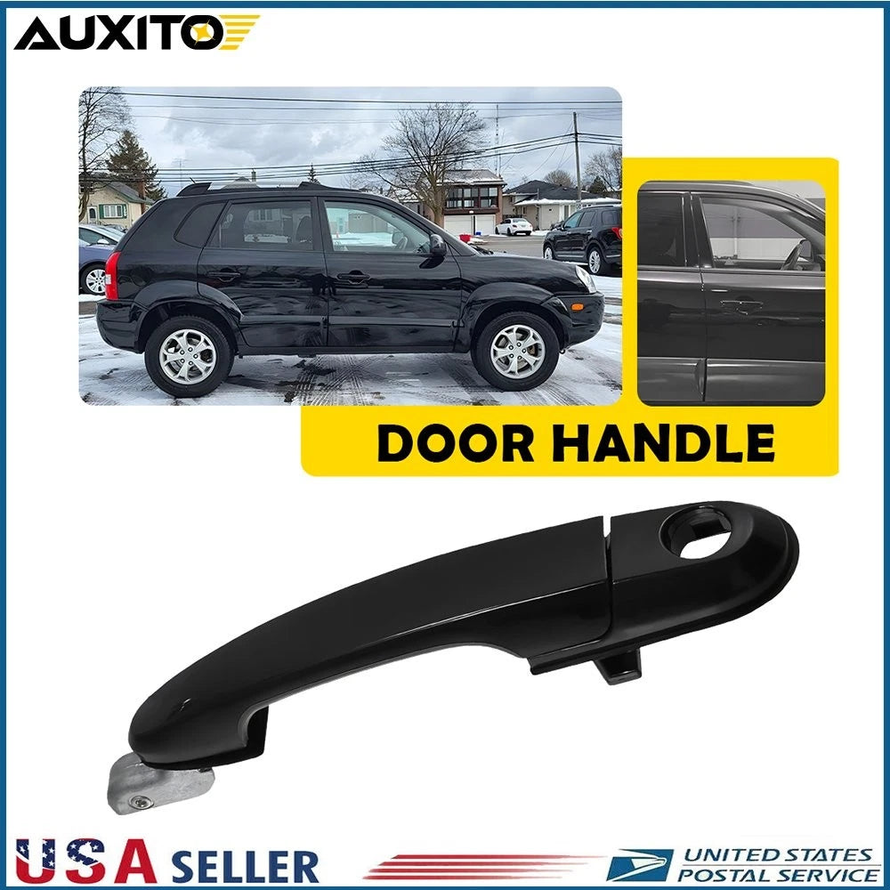 Exterior Door Handle for Hyundai Tucson (2005–2009) Front Passenger, Primed Plastic