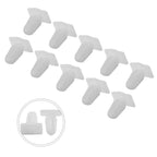 Trim Fixing Clip Set of 4 for (2010–2023) Black Nylon