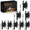 Ignition Coil Set with Plugs for GMC Envoy Chevrolet Trailblazer EXT (2002–2009)