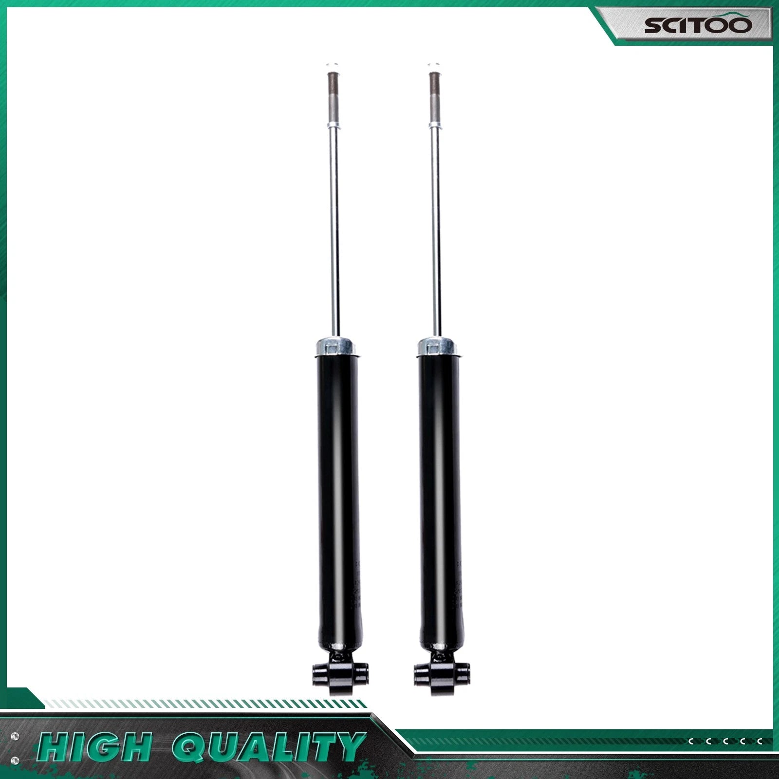 Front Complete Struts w/Spring & Sway Bars, Rear Shocks for Toyota Prius (2010–2015)