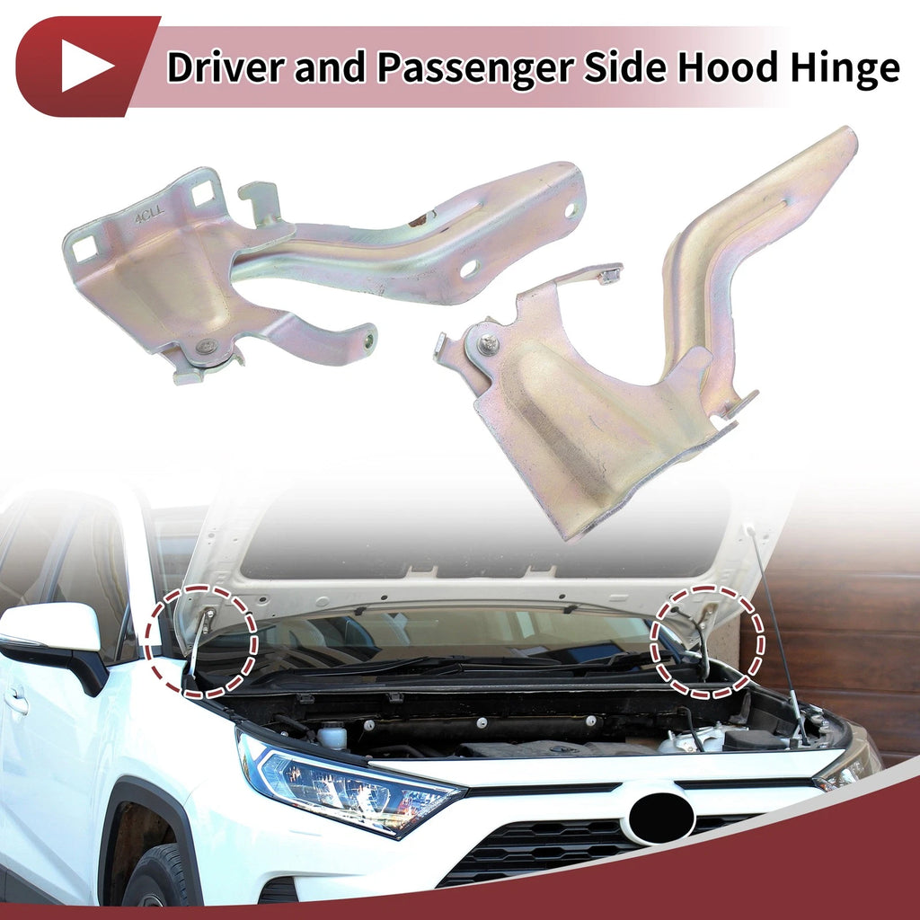 Hood Hinges for Nissan Rogue (2014–2020) 1 Pair No. 654004BA0A