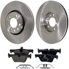 Brake Disc Rotors and Pads Kit for BMW 320i 328d 230i xDrive (2015–2016)