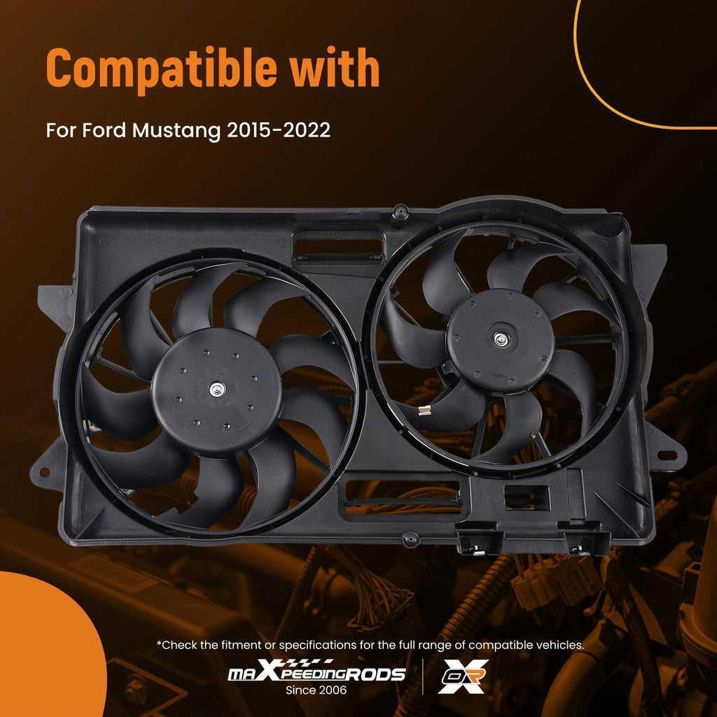 Radiator Cooling Fan for Ford Mustang (2015–2022) 621536 FR3Z8C607B