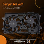 Radiator Cooling Fan for Ford Mustang (2015–2022) 621536 FR3Z8C607B