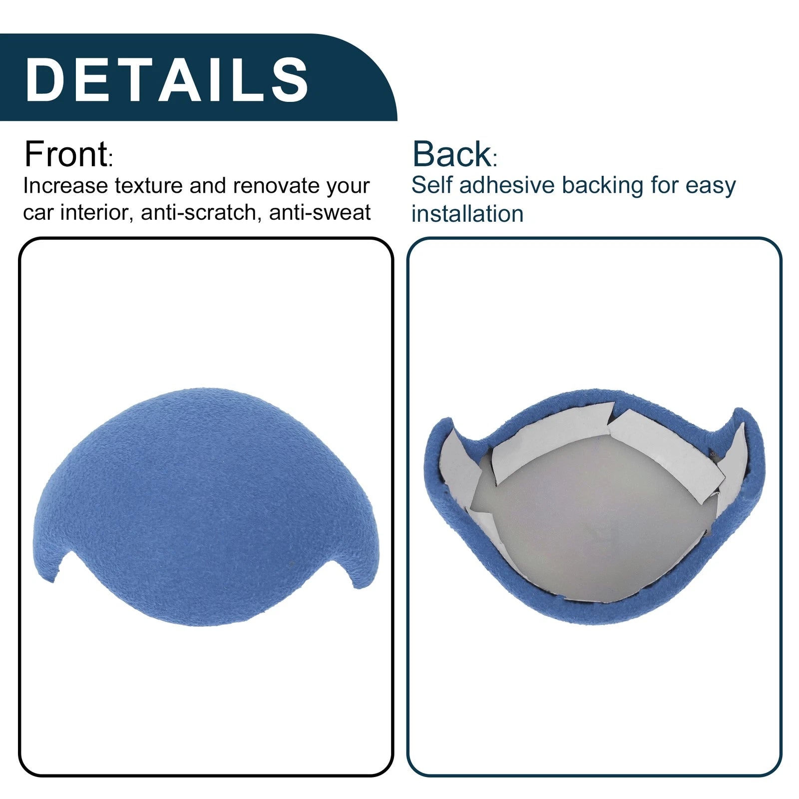 Gear Shift Knob Decorator Cover for Ford Mustang (2015–2021) Blue