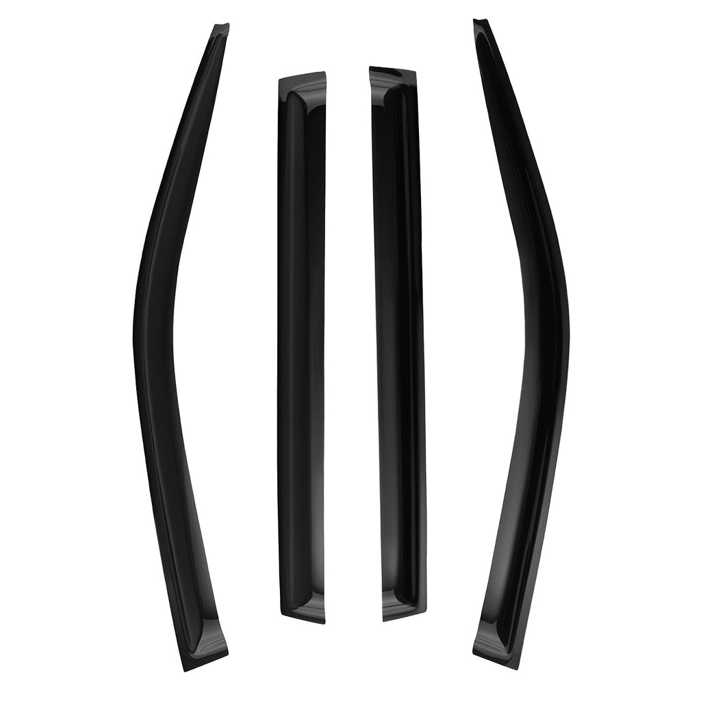 Set of 4 Window Deflectors Rain Visors for Honda Pilot (2003–2008)