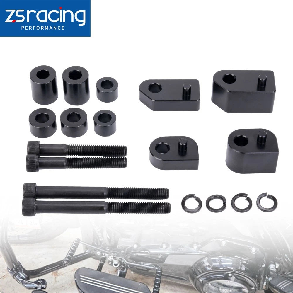 1-1/2" Driver Floorboard Outward Extension Spacer Kit for Harley Touring (2009–2024)