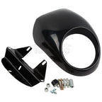 Front Headlight Fairing Mask for Harley Sportster Dyna FX/XL (1973-2023)