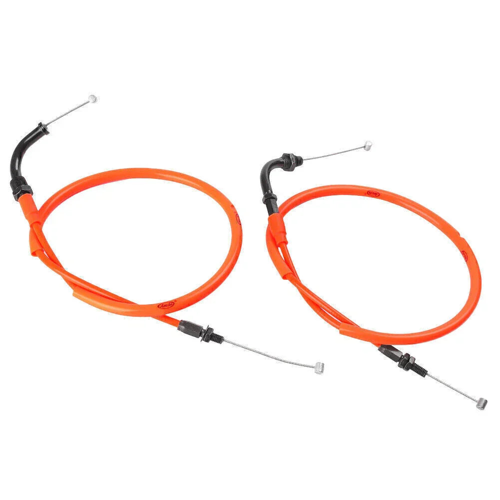 Throttle Cables for Honda CBR1000RR (2004-2007) - Black Accelerator Lines