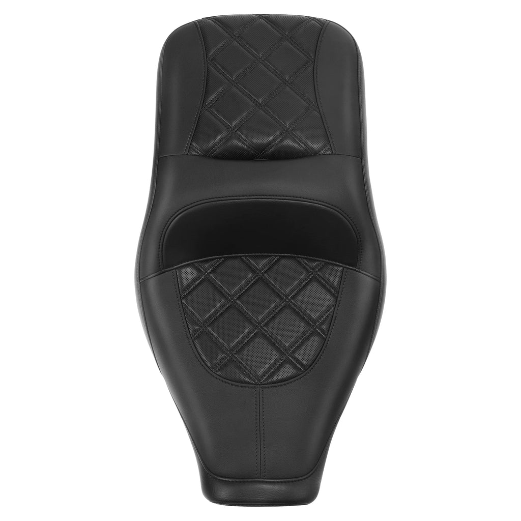 Black Driver Passenger Seat for BMW R18 B R18 Transcontinental (2020–2023)