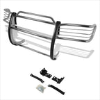 Front Bumper Brush Grille Guard Protector Chrome for Nissan Pathfinder (1996–2004)