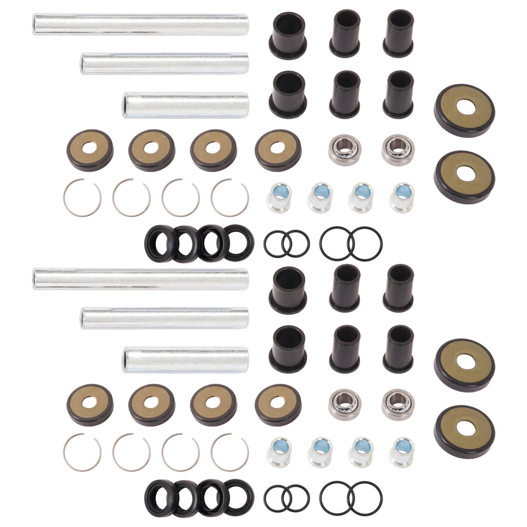 Rear Upper & Lower A-Arm Bushing Shaft Kit for Honda Rincon TRX650 TRX680 (2003–2022)
