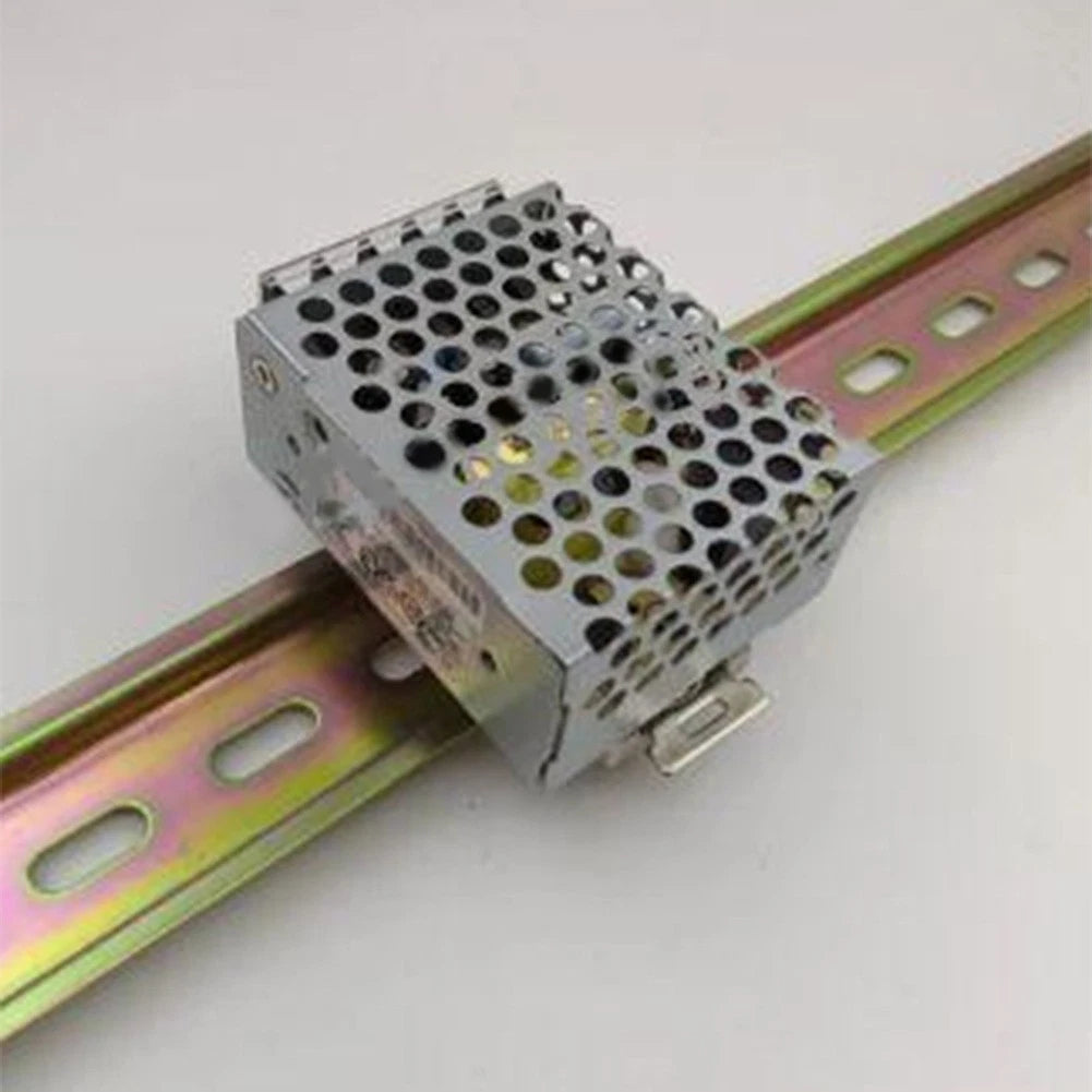 Set of 3 Aluminum Alloy Mounting Brackets for 35mm DIN Rail Relays