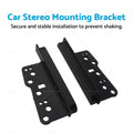 Car Stereo Side Trim Brackets for Toyota (2Din, 2000–2023)