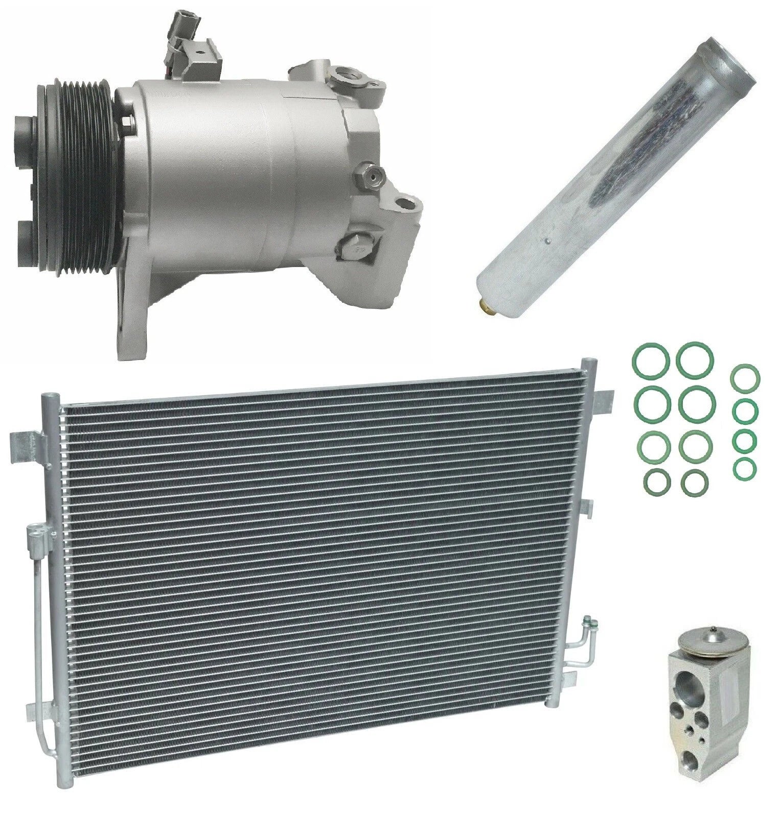 A/C Compressor Kit With Condenser for Nissan Quest 3.5L (2015–2017)