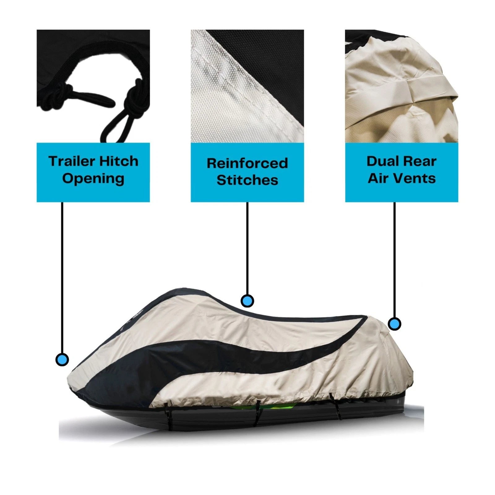 EliteShield Waterproof Cover for Yamaha Superjet (1990–2023)