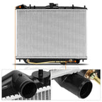 Aluminum Cooling Radiator for Isuzu Rodeo/Amigo 1998–2004 DPI-2195