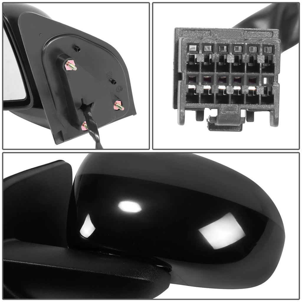 Power Heated Glass Side Door Mirror for Jeep Compass (2014–2015)