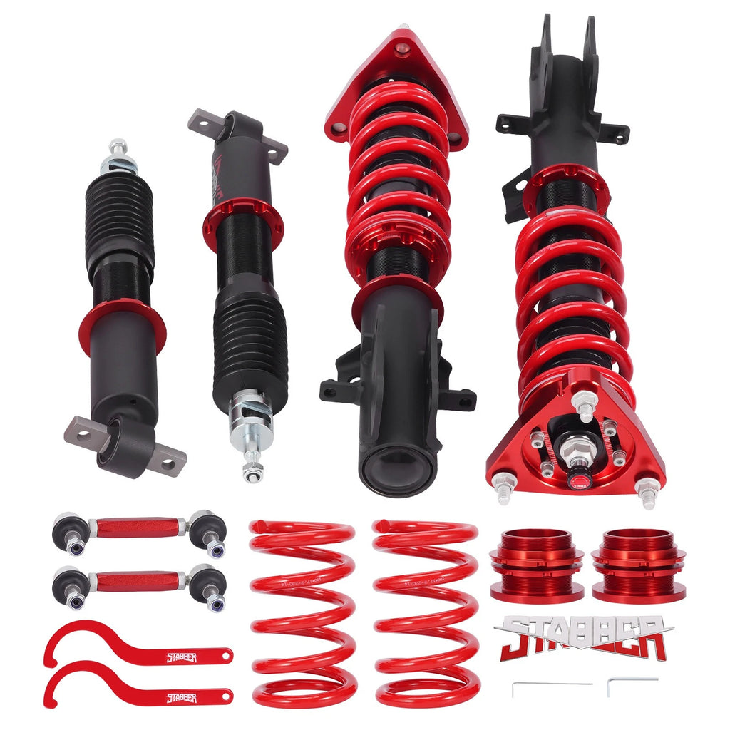 STABBER Coilovers 24 Step Damper Suspension Kit for Ford Mustang (2015–2023)