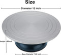 12" Heavy Duty Banding Wheel Turntable with Ball Bearings